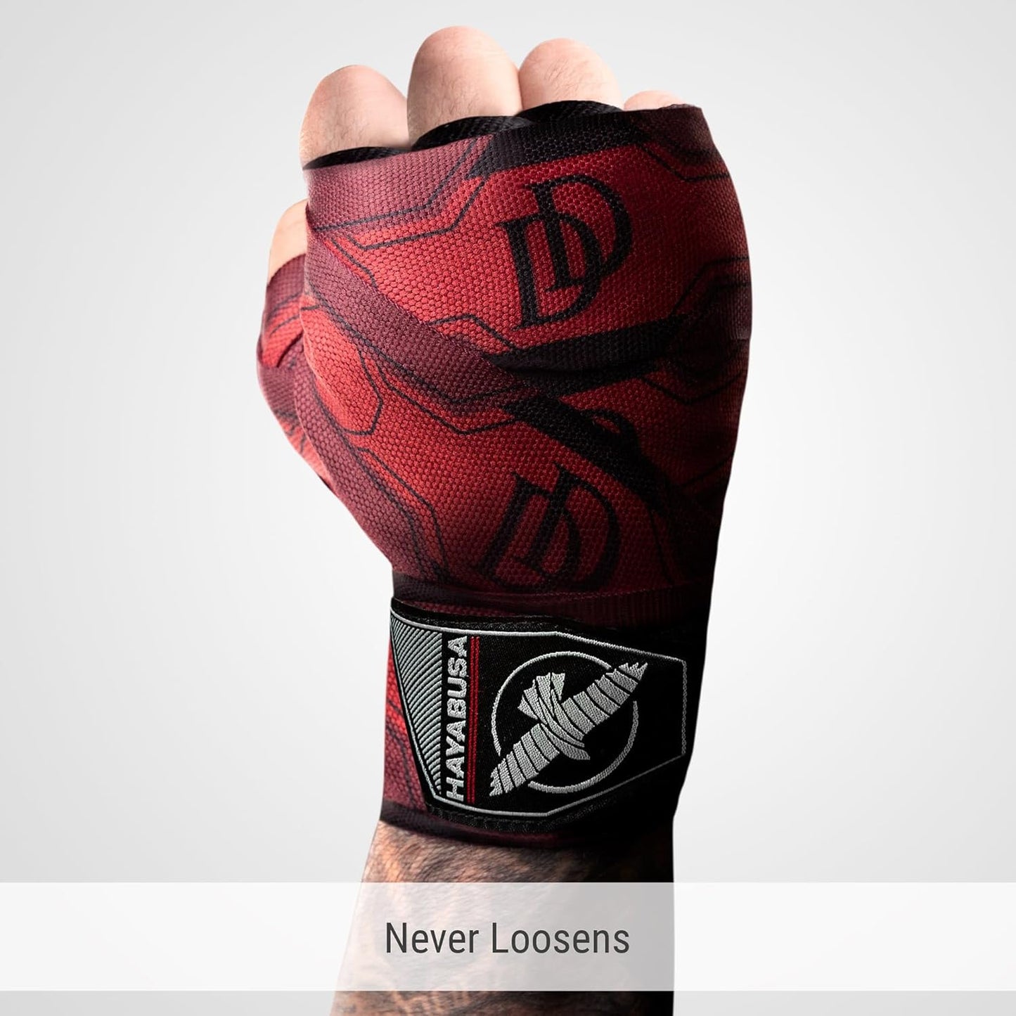 Hayabusa Marvel Hero Elite Mexican Style Boxing Hand Wraps for Men & Women