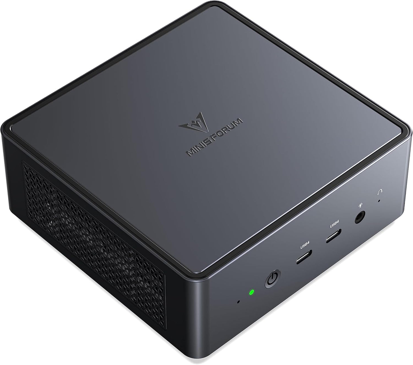 MINISFORUM UM760 Slim Mini PC AMD Ryzen 5 7640HS(6C/12T, up to 4.3GHz) 16GB RAM 1TB SSD Micro Computer, HDMI(4K), DP(4K),USB4(8K) Triple Video Output, AMD Radeon 760M Graphics 2.5G LAN Small PC