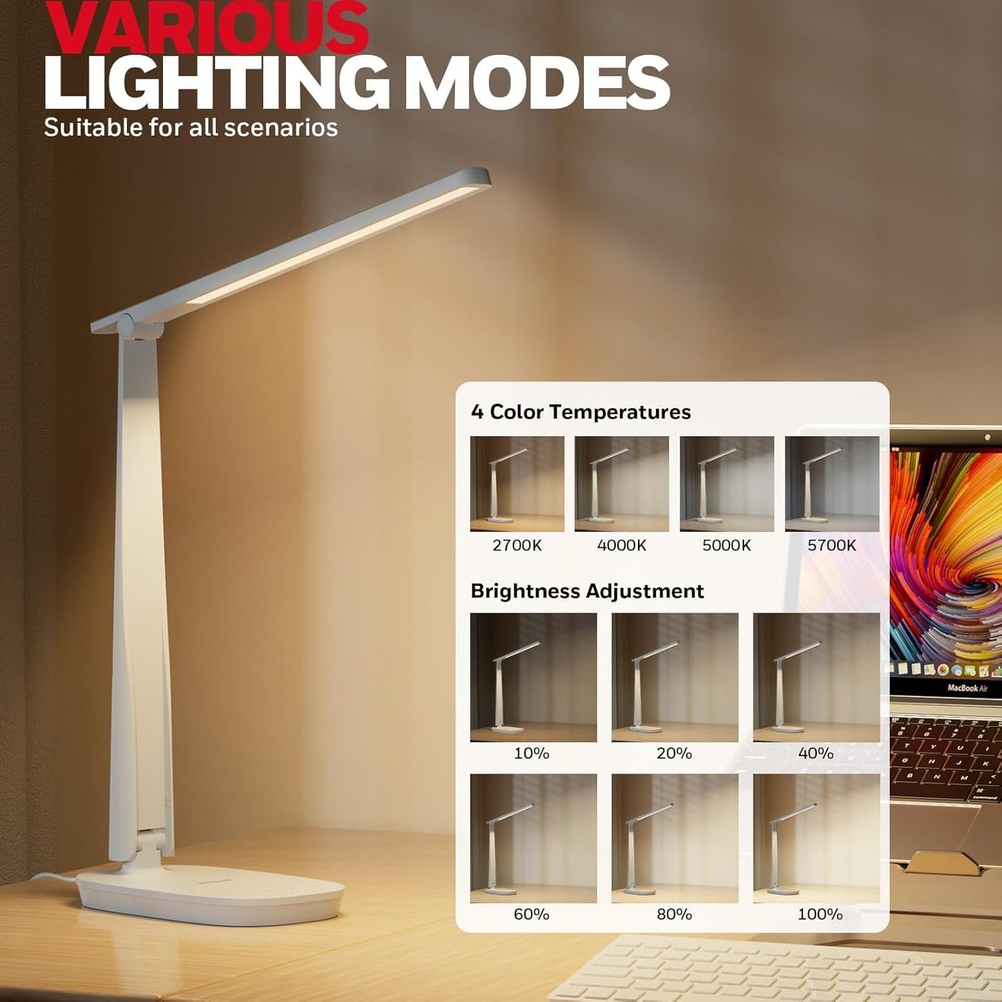 Purilite Select LED Desk Lamp