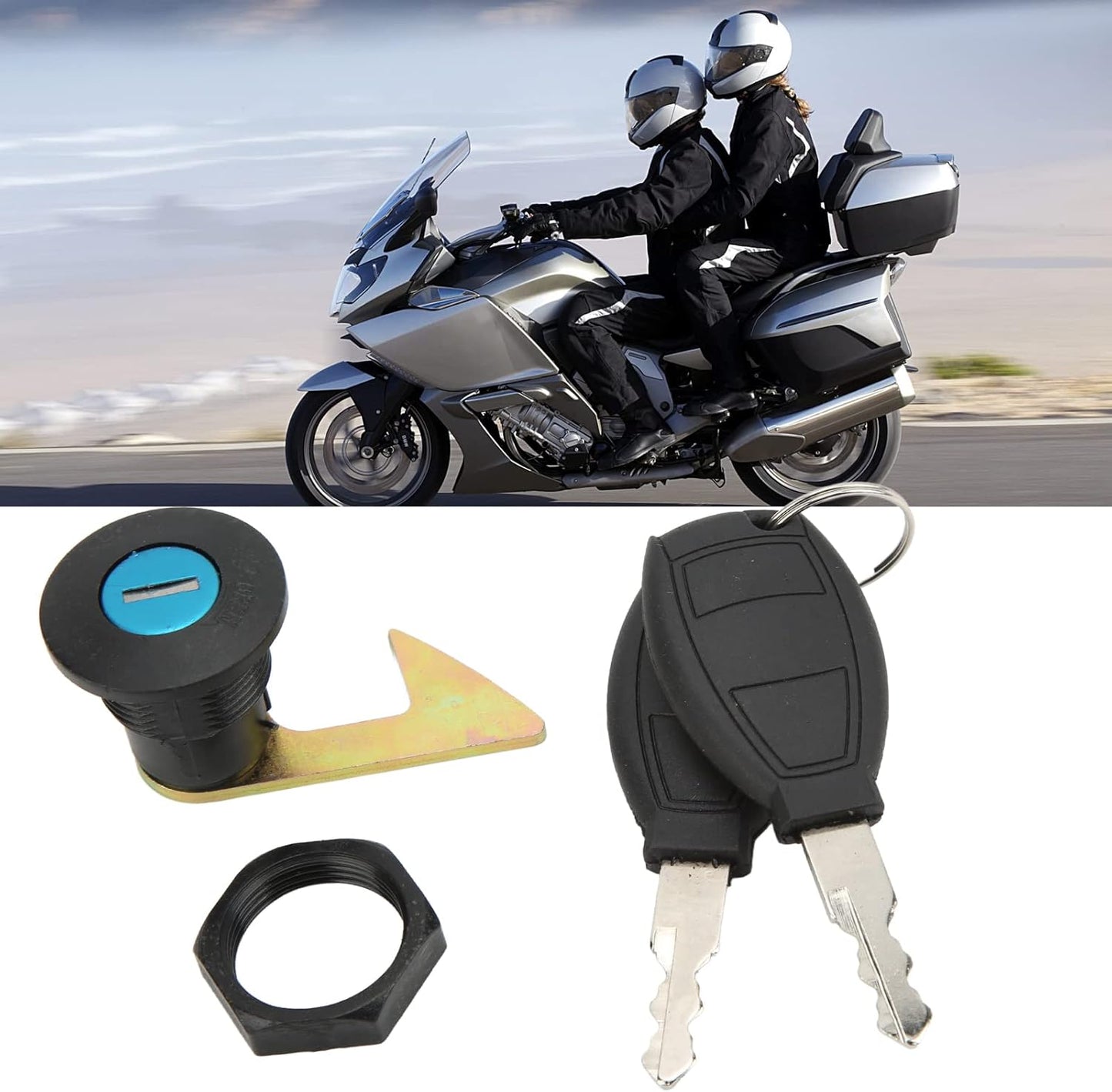 Purilite Select Motorcycle Trunk Lock Kit