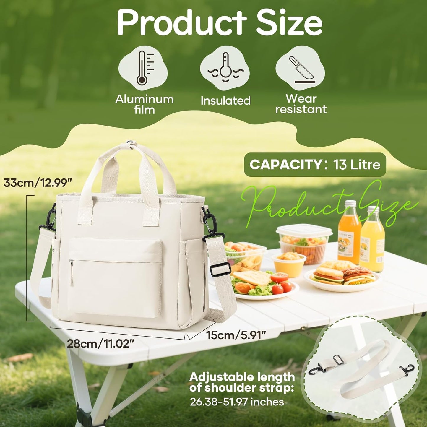 Lunch Bag Insulated Lunch Box Leakproof Lunch Tote Bags for Women Men,Portable Thermal Cooler Bag Lunch Containers with Shoulder Strap for Work, Family, Picnic, School, Outdoor,BBQ C2-Pinkpurple