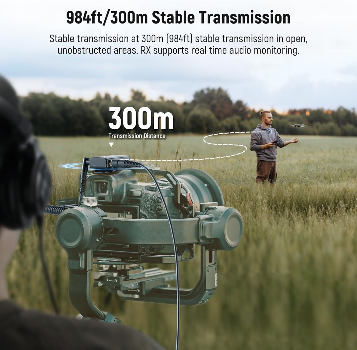 NEEWER CM28 Wireless Lavalier Microphone System with Charging Case, 1 Click Noise Canceling, 4GB Storage for 9Hrs of 48KHz 16 Bit Uncompressed Audio Lapel Mic Compatible with iPhone/Android/PC/Camera