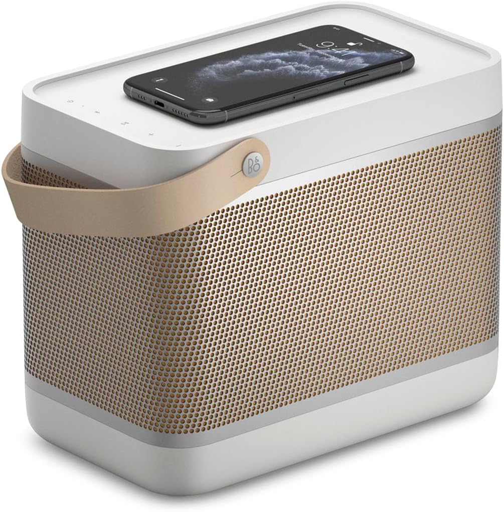 Bang & Olufsen Beolit 20 Powerful Portable Wireless Bluetooth Speaker, Grey Mist