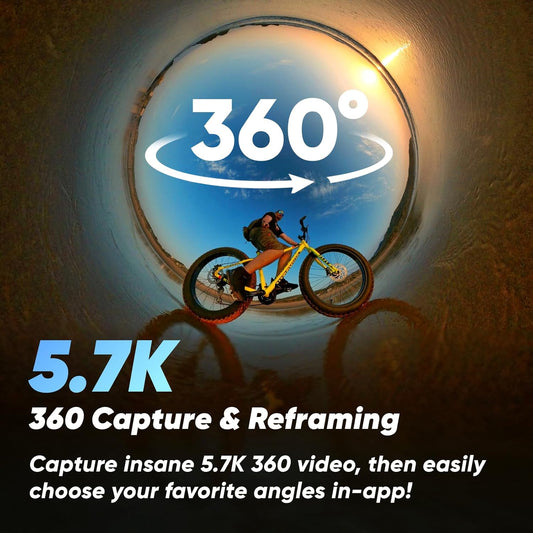 Insta360 Get-Set Bundle- Insta360 X3 Waterproof 360 Action Camera with 1 2 48Mp Sensors, Active HDR Video, 72Mp 360 Photo, 4K Single Lens, 60Fps Me Mode, Stabilization, 2.29 Touchscreen, Ai Editing - PuriLite