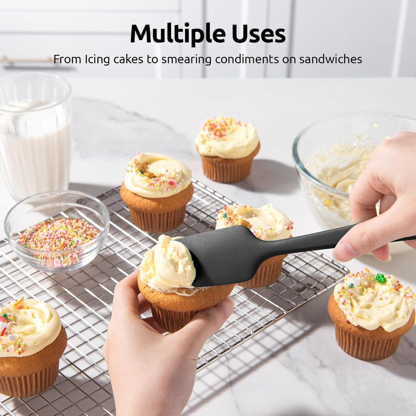 Purilite Select Midnight Blue Silicone Spatula