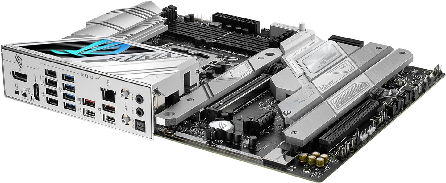 ASUS ROG Strix Z790-A Gaming WiFi II (WiFi 7) LGA 1700(Intel® 14th & 13th & 12th Gen) ATX Gaming Motherboard(16 + 1+2 Power Stages, DDR5, 5X M.2 Slots, PCIe 5.0 x16)