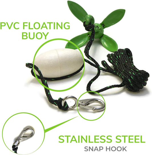 Gradient Fitness Kayak Anchor | Paddle Board Anchor, Small Boat and Canoe Anchors, Jet Ski Anchor, Jetski Accessory, PWC Anchor, Kayak Anchor Kit. - PuriLite