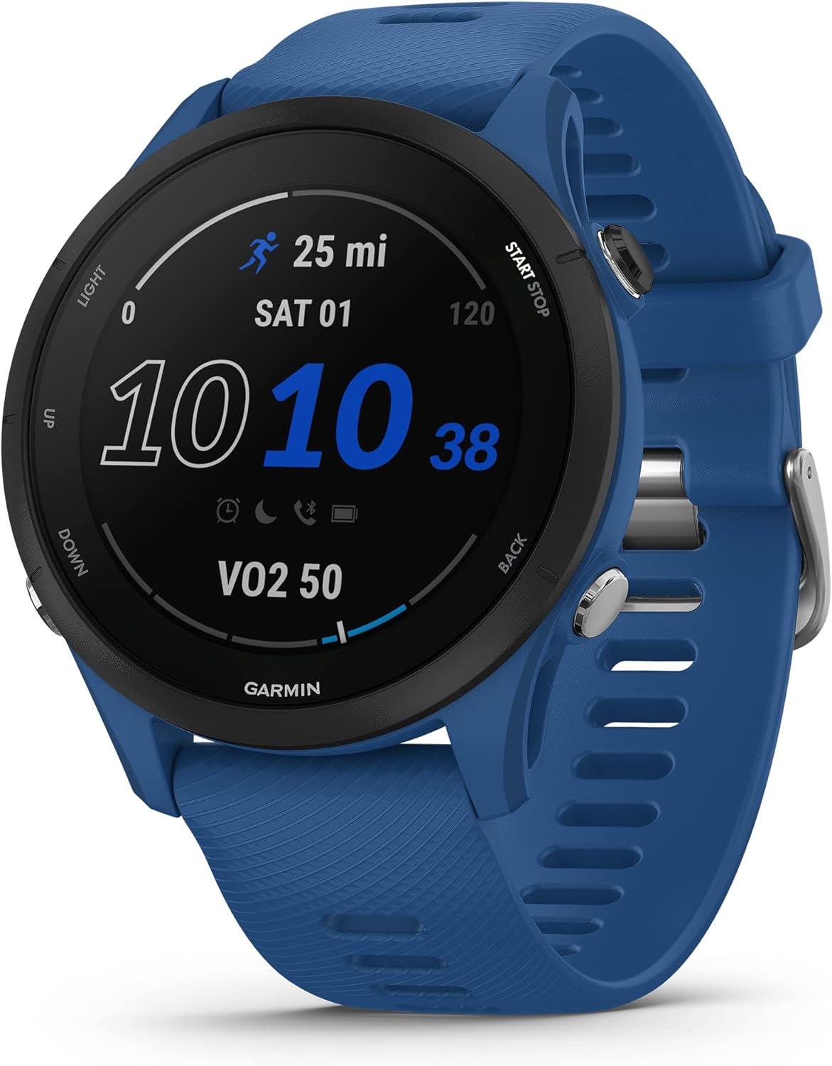 Garmin Forerunner® 255 Music, GPS Running Smartwatch with Music, Advanced Insights, Long-Lasting Battery, Black, 46 MM