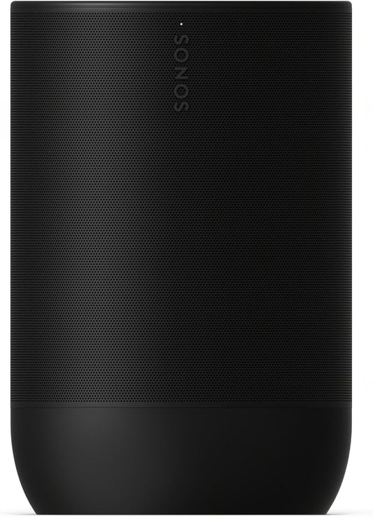 Sonos Move 2 - Black - Wireless Portable Bluetooth Speaker - PuriLite