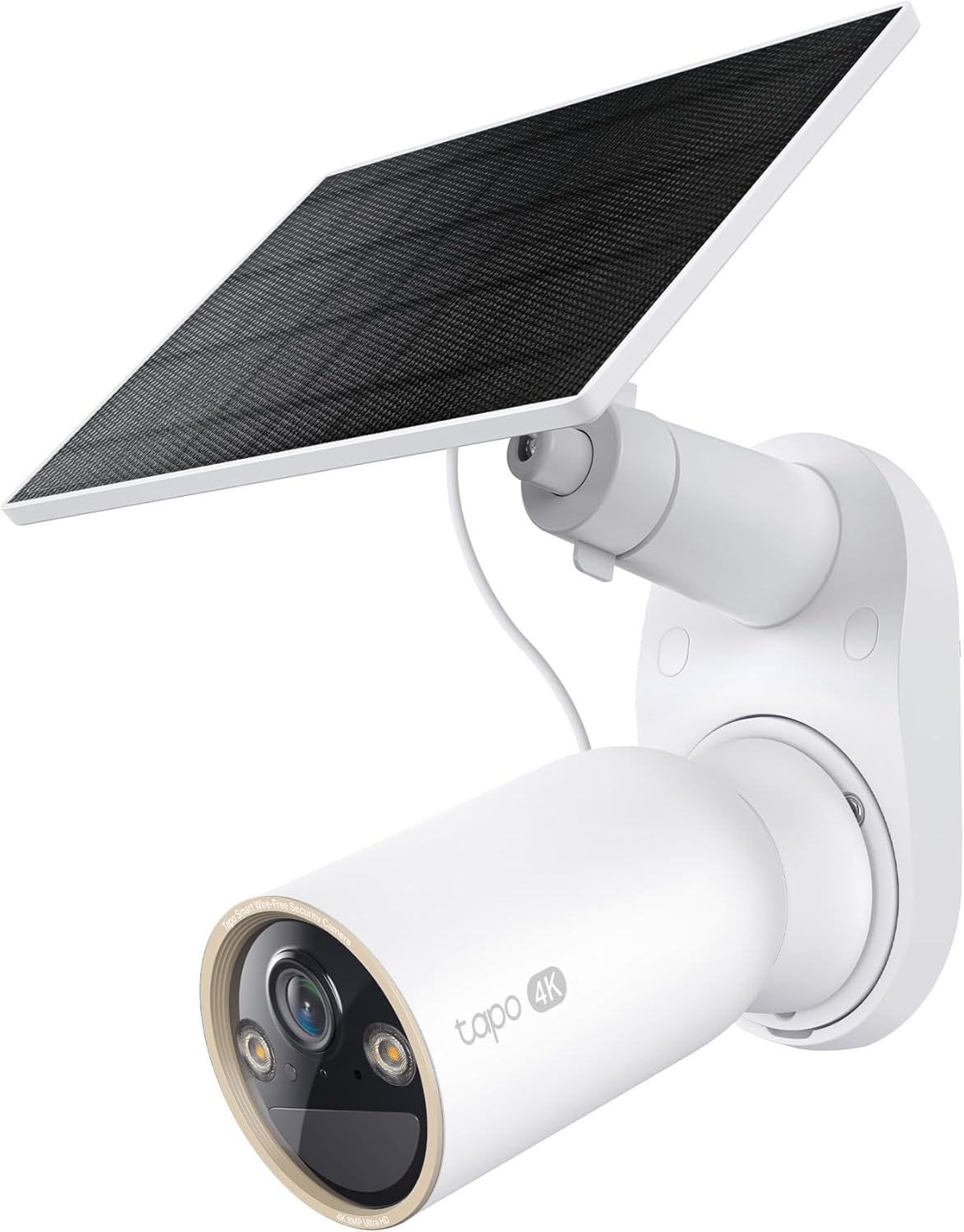 TP-Link Tapo SolarCam 2K, Outdoor Battery Camera w/Solar Panel Base, Wireless Camera, 2K QHD, 150° Super-Wide FOV, Free Person/Vehicle/Pet Detection, SD/Cloud Storage, Starlight Color Night Vision