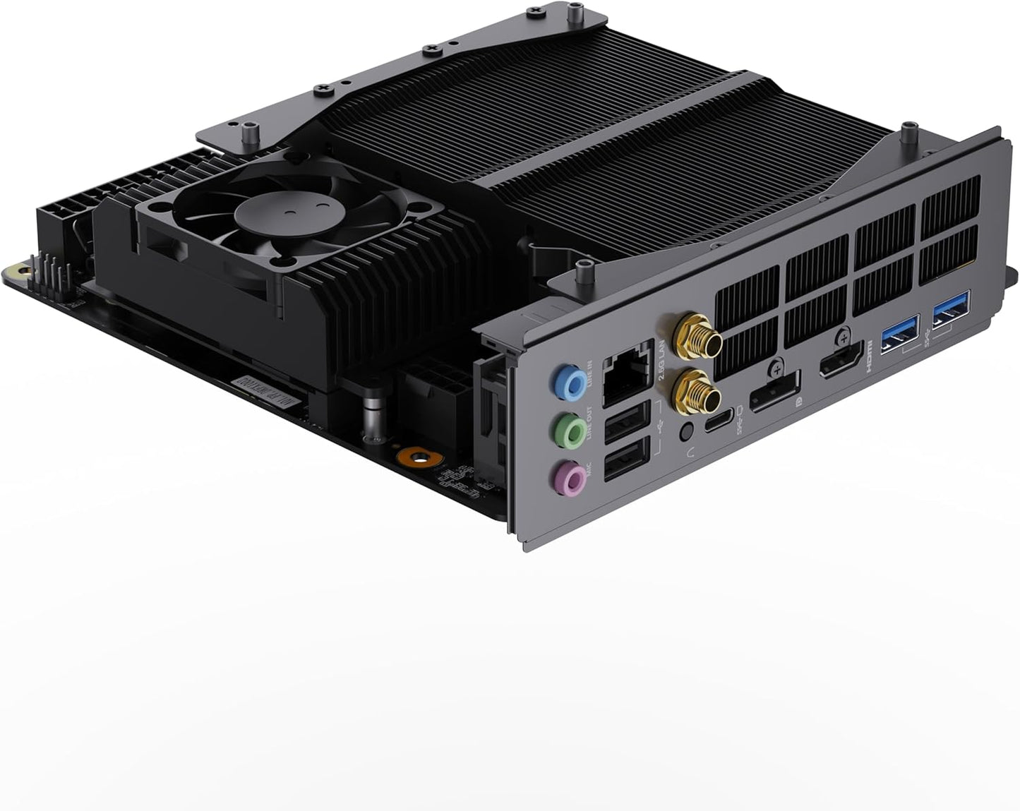 MINISFORUM BD795i SE Mini ITX Motherboard, AMD Ryzen 9 7945HX, 16 C/32 T,Up to 5.4 GHz,PCIe 5.0 x16 Slot, Dual PCIe4.0 M.2 Support, DDR5,8K Triple Output with HDMI/DP/USB-C, RJ45 2.5G, USB 3.2 Gen 2