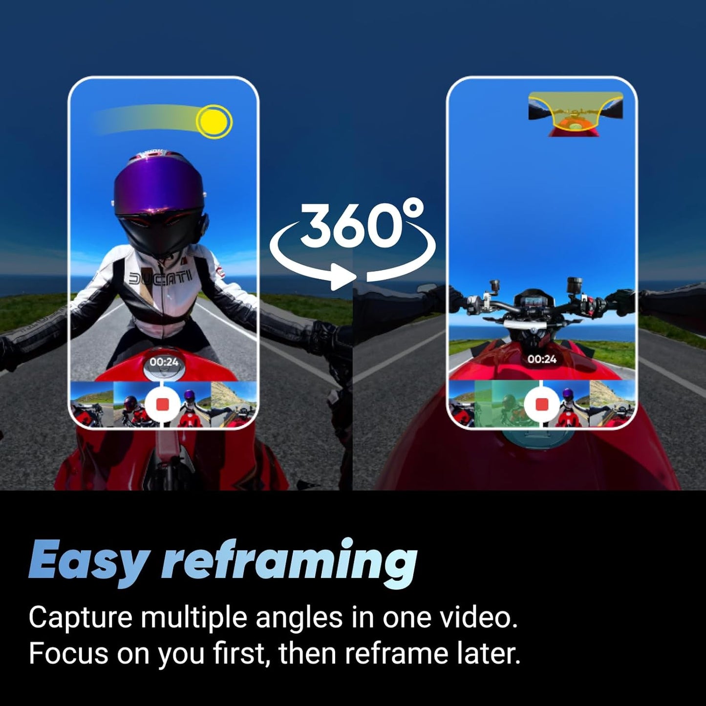 Insta360 X4 Endurance Bundle - 8K Waterproof 360 Action Camera, 4K Wide-Angle Video, Invisible Selfie Stick, Removable Lens Guards, 135 Min Battery Life, AI Editing, Stabilization, for Sports, Travel