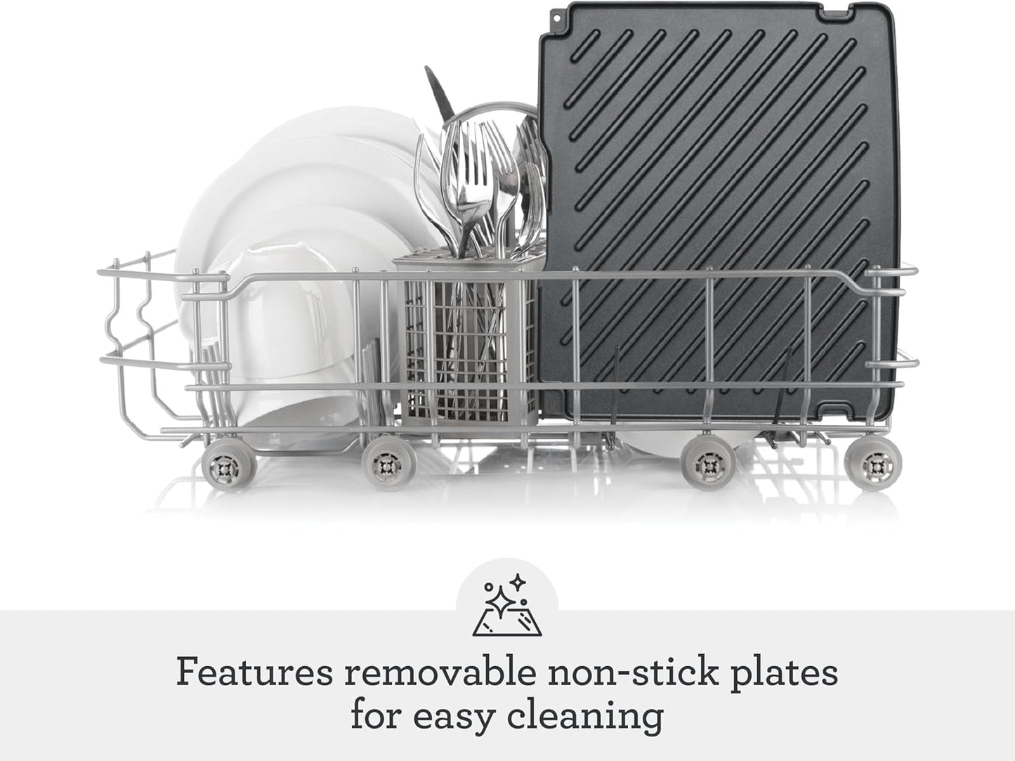 Breville BGR700BSS1BCA1 The Sear and Press Open Flat Grill, 10x12, Silver