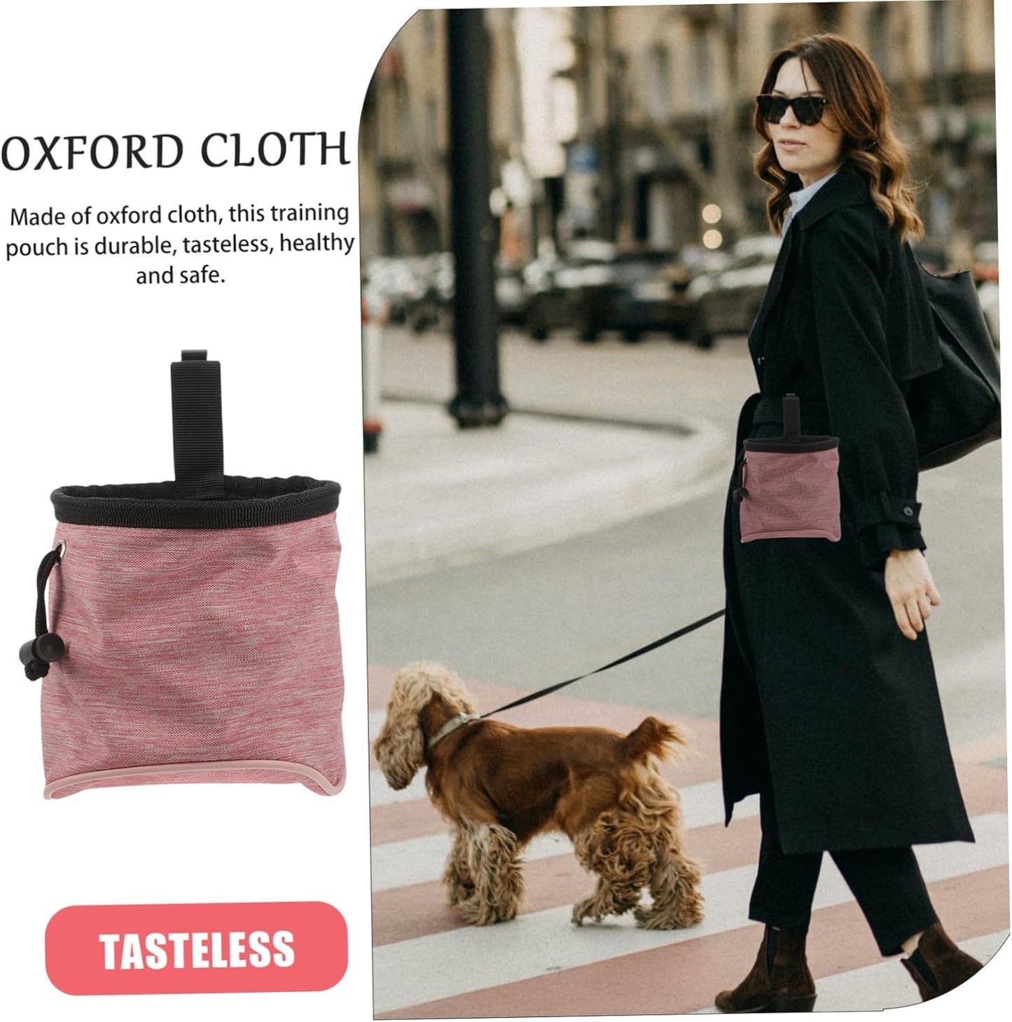 BCOATH Training Pouch Bag Dog Treat Waist Bag Bag for Outdoor Hiking Dog Treat Pouches for Dog Walking