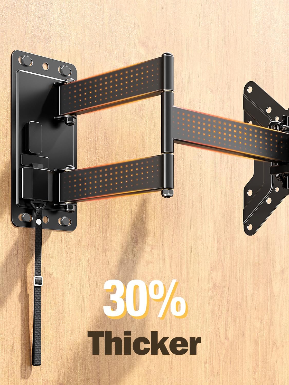 Mounting Dream UL Listed RV TV Wall Mount for 17-43 Inch TV, Full Motion Lockable RV Mount on Motor Home Camper Truck Trailer Marine Boat, Quick Lock and Release in 1 Step VESA 200mm, 44 lbs, MD2210
