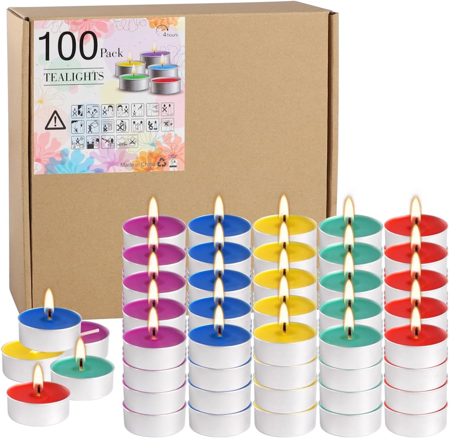 Purilite Select White Tea Scented Tealight Candles