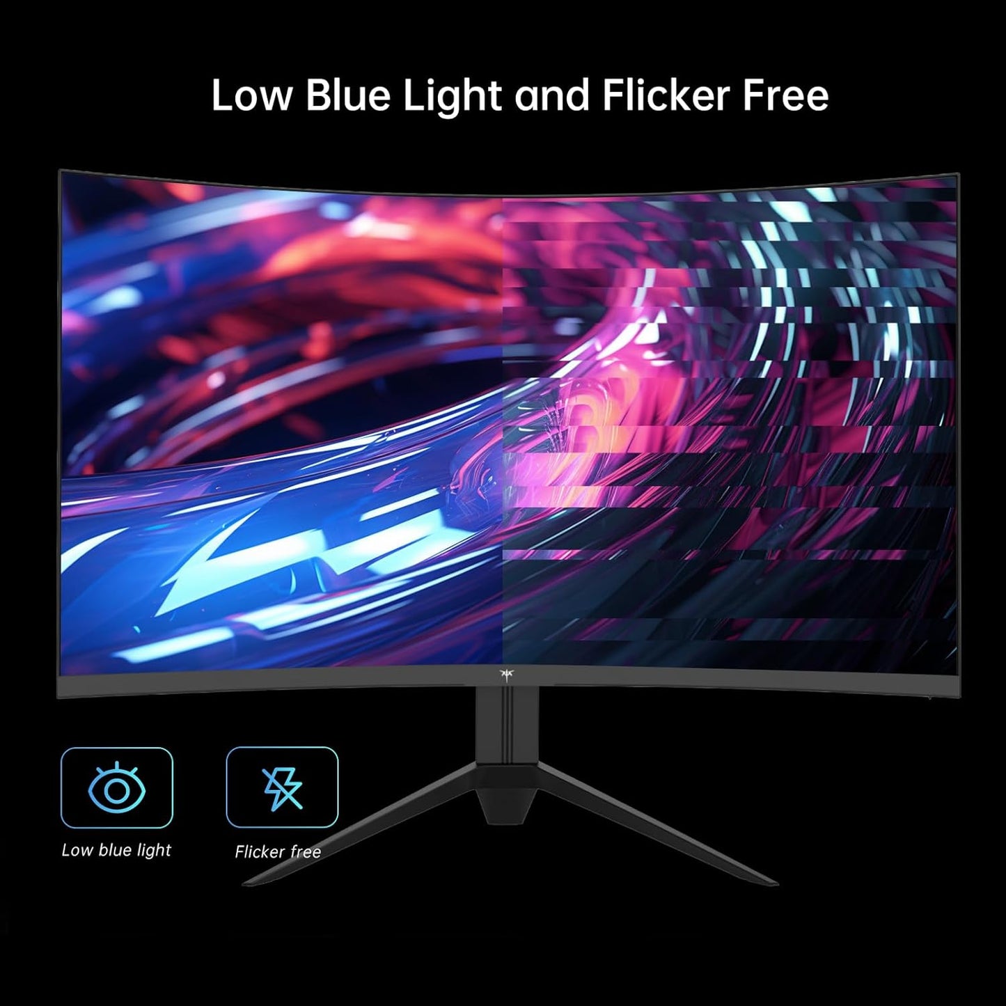 KTC 32 Inch 2K Computer Monitor, IPS 1440p Monitor with Ultra-Thin Bezels, HDR10, Freesync/G-sync, HDMI/DP Ports, Tilt Adjustable, Eyecare, Ideal for Business, Office, and Casual Gaming