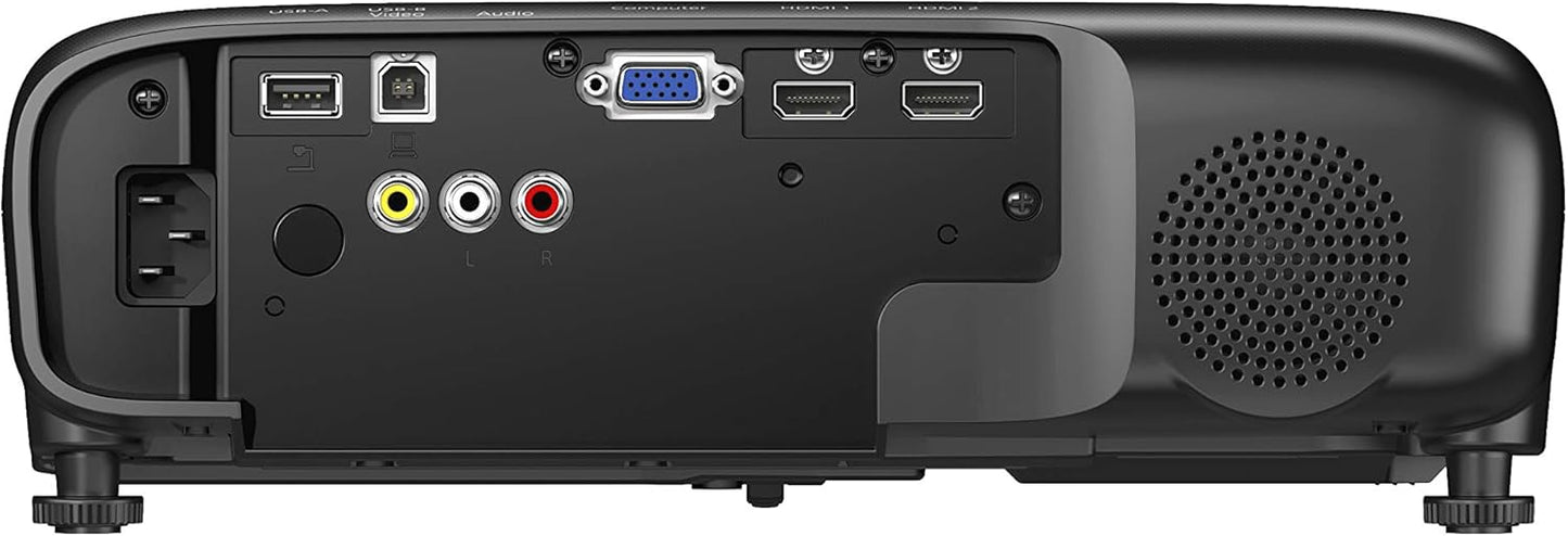 Epson Pro EX9240 3-Chip 3LCD Full HD 1080p Wireless Projector, 4,000 Lumens Color Brightness, 4,000 Lumens White Brightness, Miracast, 2 HDMI Ports, Built-in Speaker, 16,000:1 Contrast Ratio