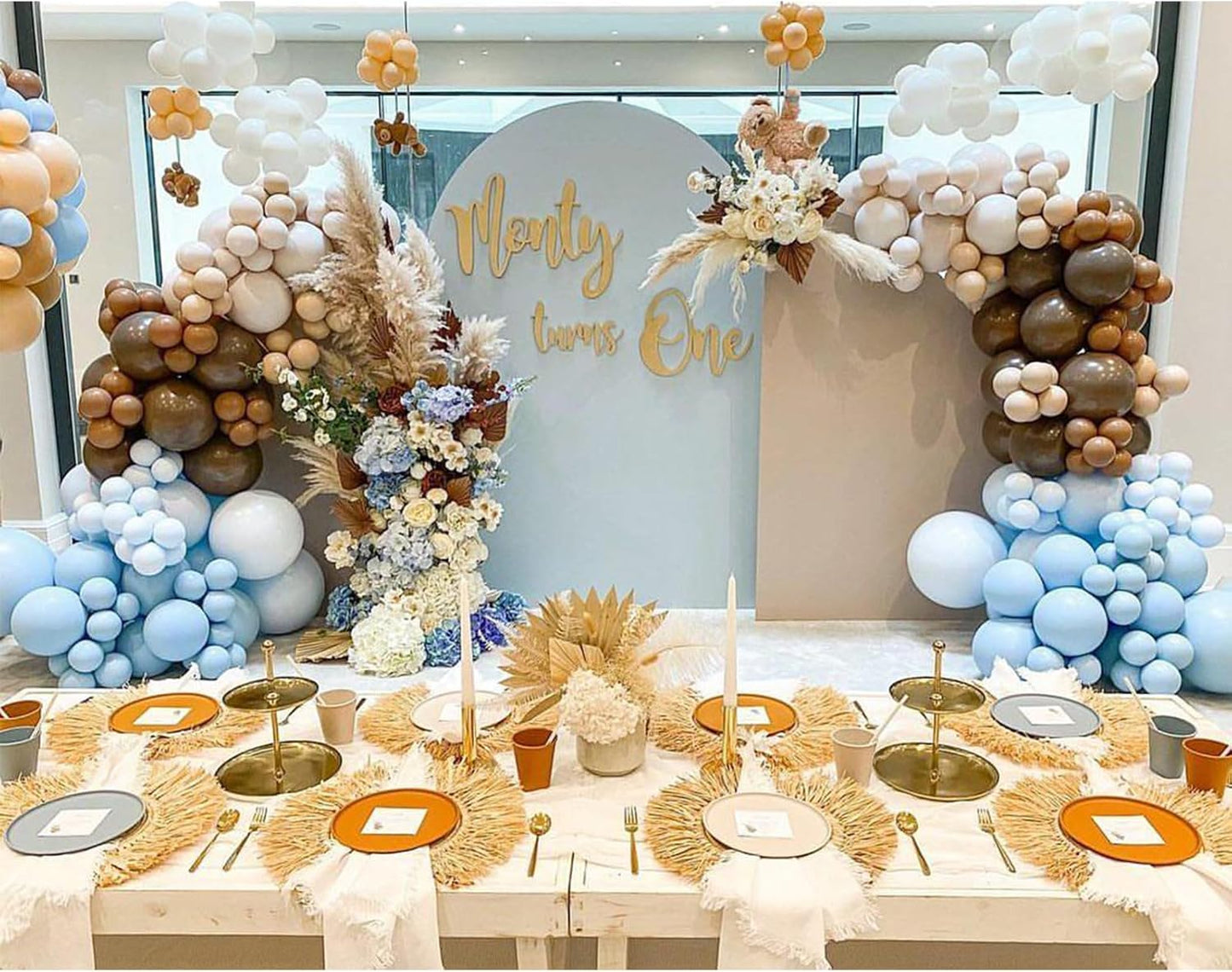 Gold Metallic Chrome Latex Balloon Arch Kit, 102PCS 18In 12In 10In 5In Arch Garland For Festival Picnic, Engagement, Wedding, Birthday Party, Gold Theme Anniversary Decoration With 33FT Ribbon