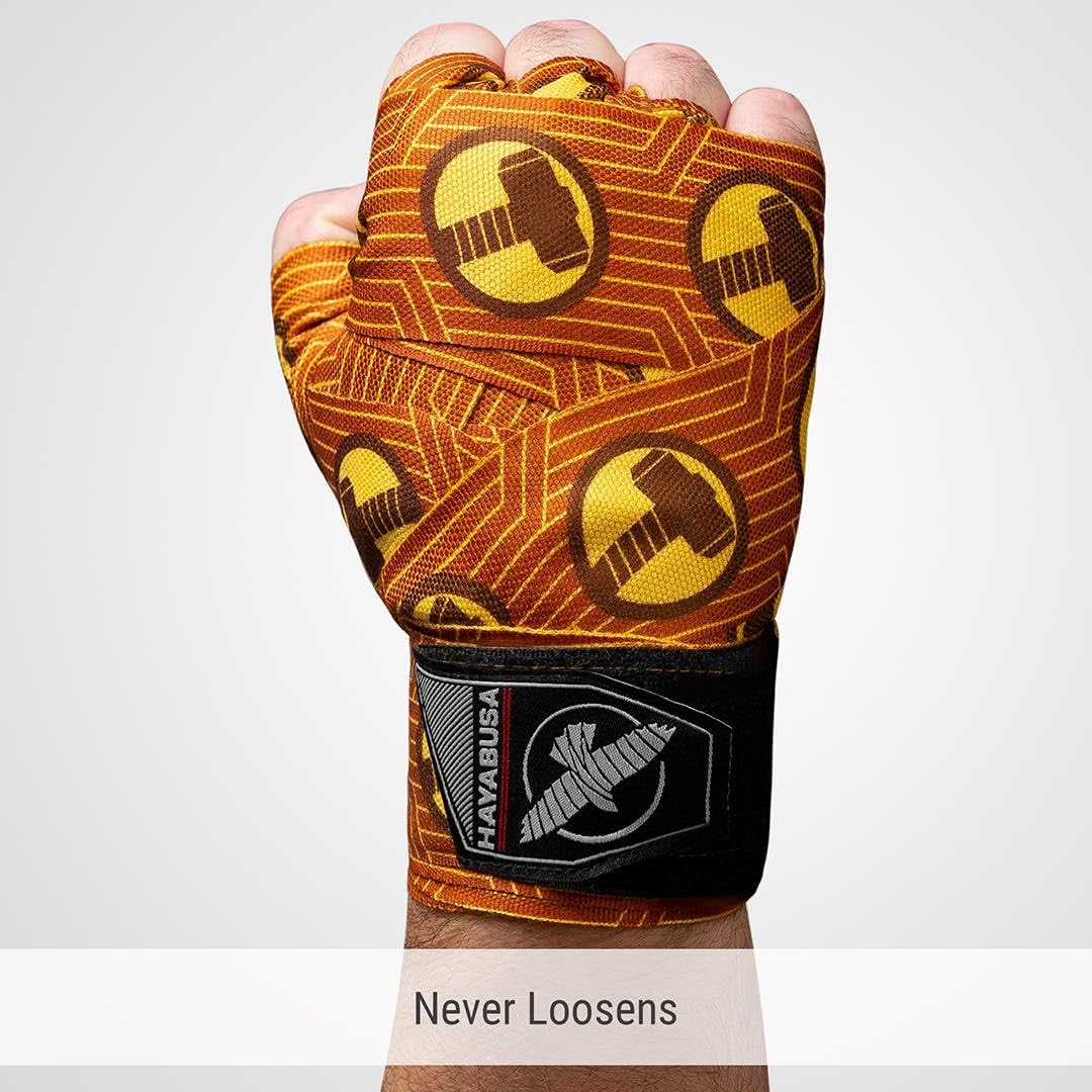 Hayabusa Marvel Hero Elite Mexican Style Boxing Hand Wraps for Men & Women