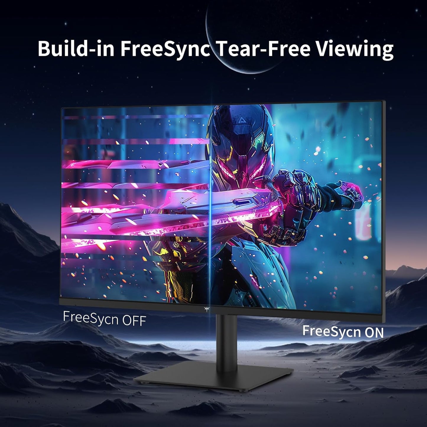 KTC 32 Inch 2K Computer Monitor, IPS 1440p Monitor with Ultra-Thin Bezels, HDR10, Freesync/G-sync, HDMI/DP Ports, Tilt Adjustable, Eyecare, Ideal for Business, Office, and Casual Gaming
