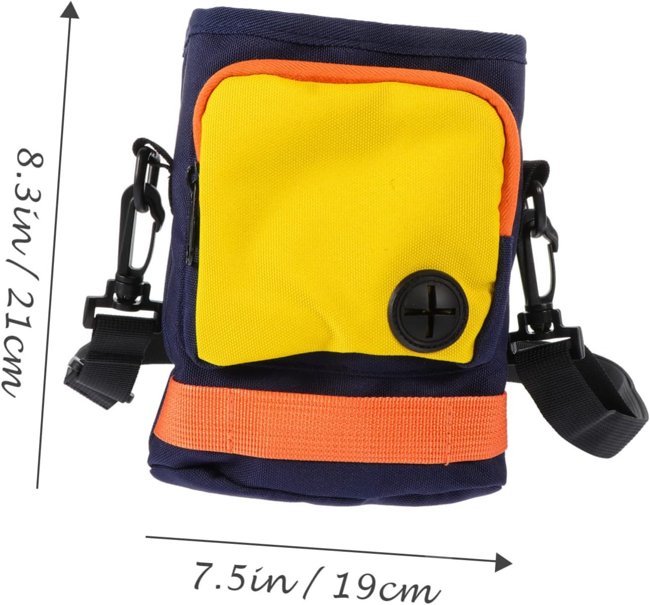 Dog Treat Pouch with Adjustable Waist Strap Lightweight and Durable Pet Training Bag for Treats and