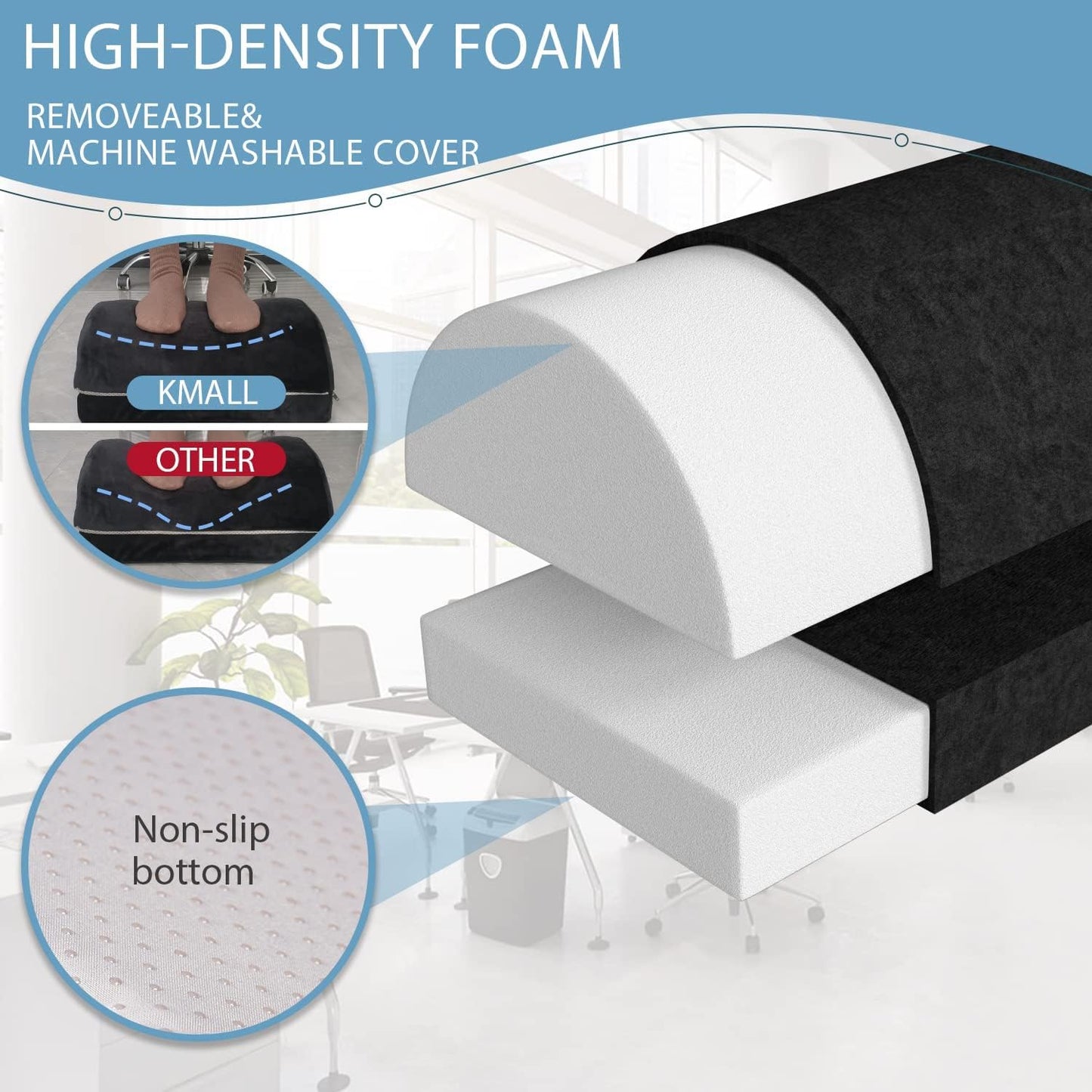Purilite Select Foot Rest for Under Desk