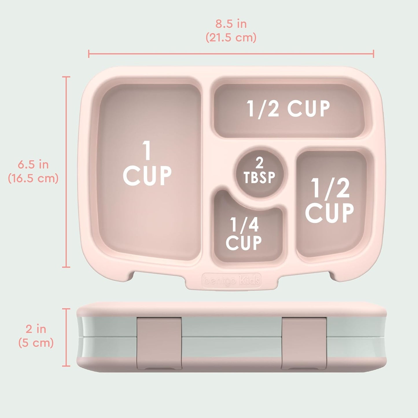 Bentgo Kids Prints Leak-Proof, 5-Compartment Bento-Style Kids Lunch Box - Ideal Portion Sizes for Ages 3 to 7 - BPA-Free, Dishwasher Safe, Food-Safe Materials - 2021 Collection (Llamas)