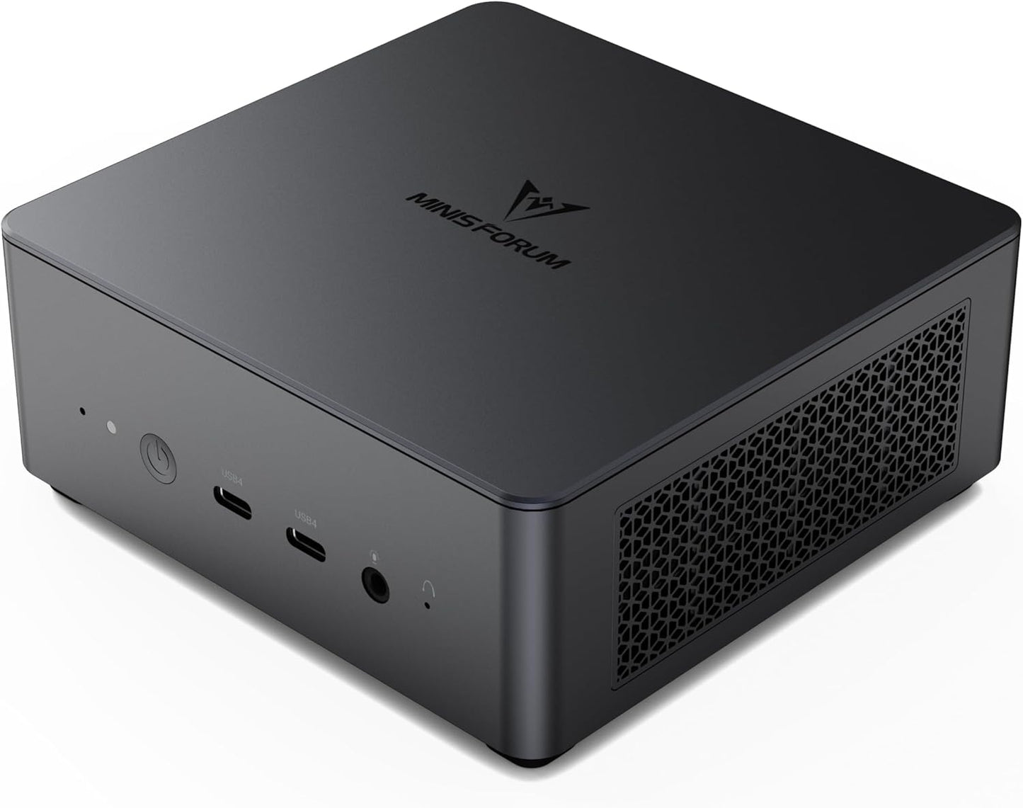 MINISFORUM UM760 Slim Mini PC AMD Ryzen 5 7640HS(6C/12T, up to 4.3GHz) 16GB RAM 1TB SSD Micro Computer, HDMI(4K), DP(4K),USB4(8K) Triple Video Output, AMD Radeon 760M Graphics 2.5G LAN Small PC