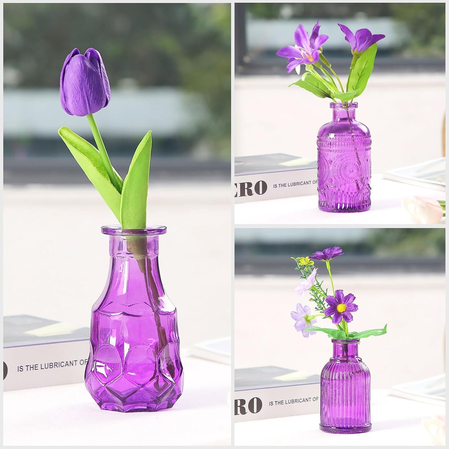 30 Pcs Mini Bud Vases As Wedding Centerpieces for Tables,Clear Bud Vases for Flowers,Small Flower Vases Suitable for Birthday Party,Anniversary,Wedding Reception,Baby Shower