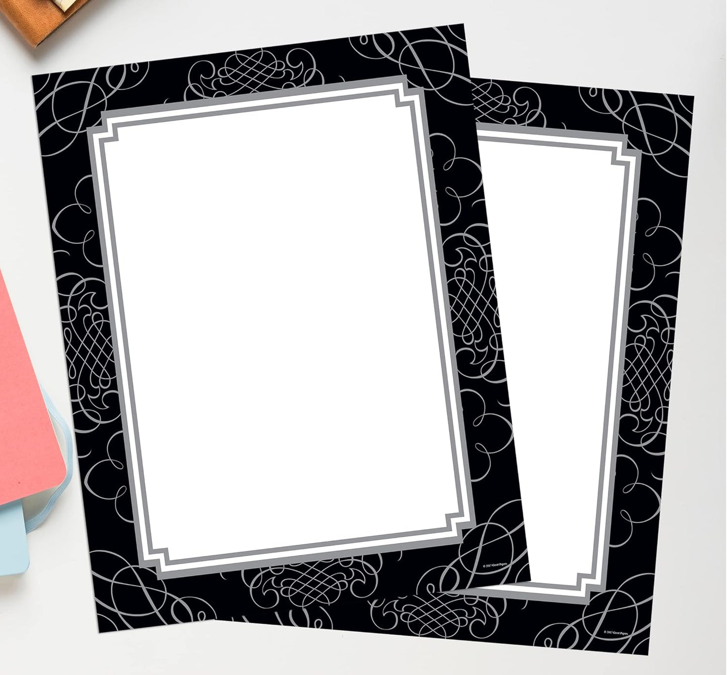 Great Papers! Morning Mist Letterhead, 80 Count, 8.5"x11" (2014250)