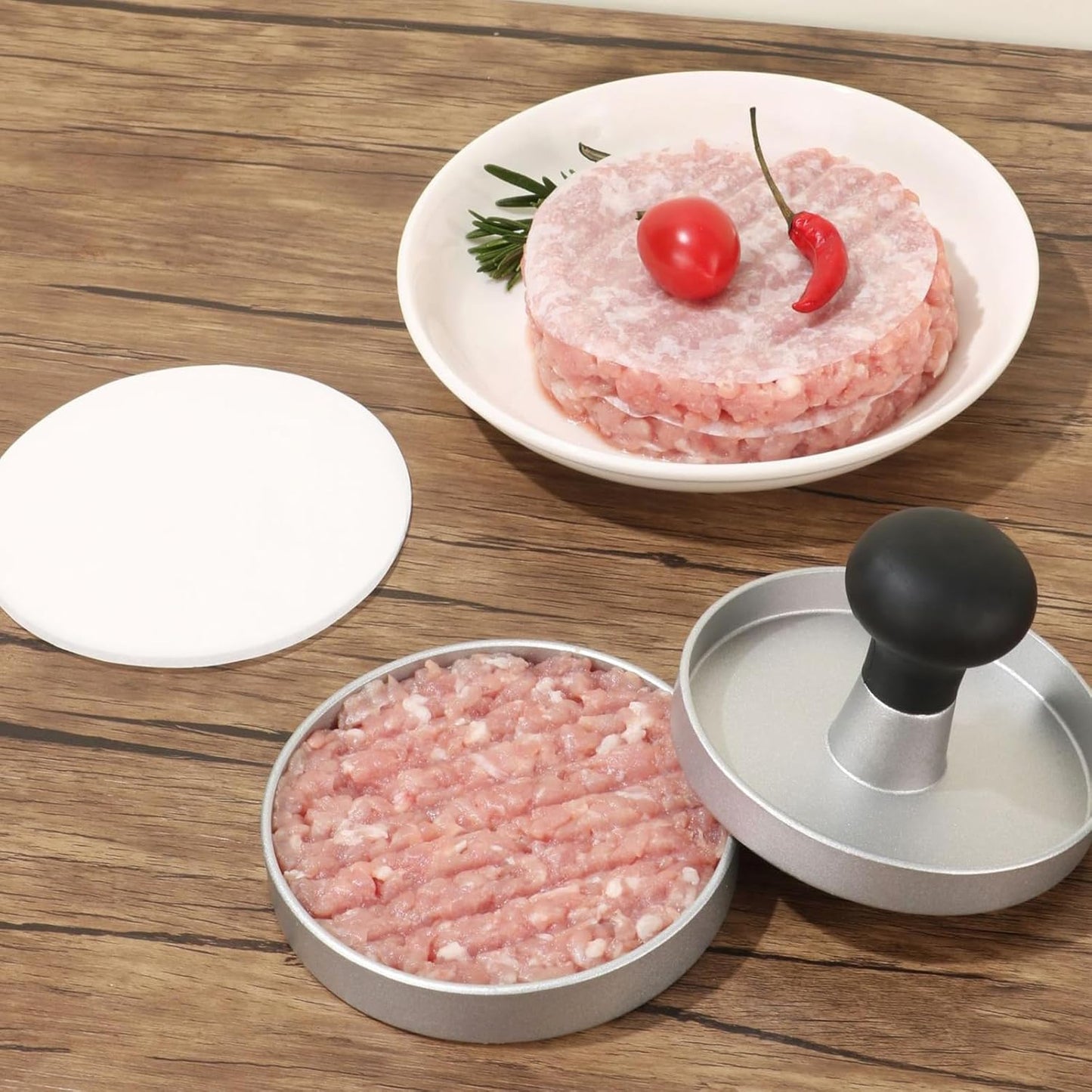 Purilite Select Aluminum Burger Press Patty Maker