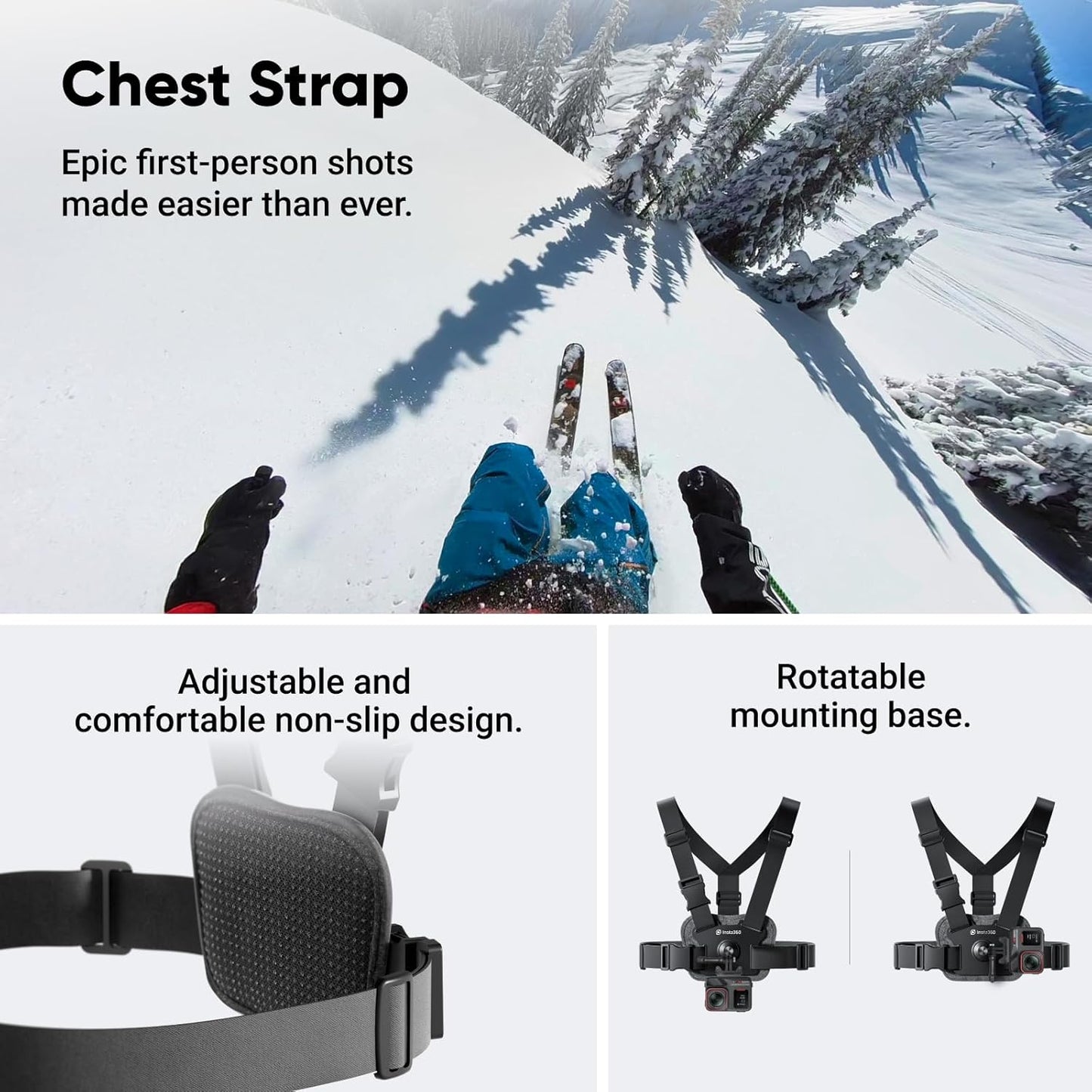 Insta360 Ace Pro 2 Get-Set Bundle- 8K Waterproof Action Camera Co-Engineered with Leica, 1/1.3" Sensor, Dual AI Chip, Leading Low Light, Superior Audio, Flip Screen & AI Editing, Dual Battery