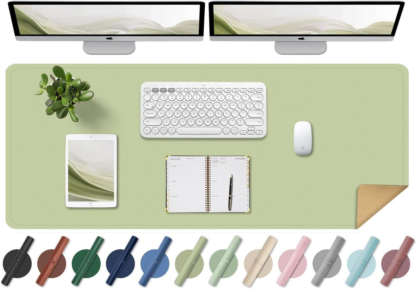 Purilite Select Dual-Sided Desk Pad