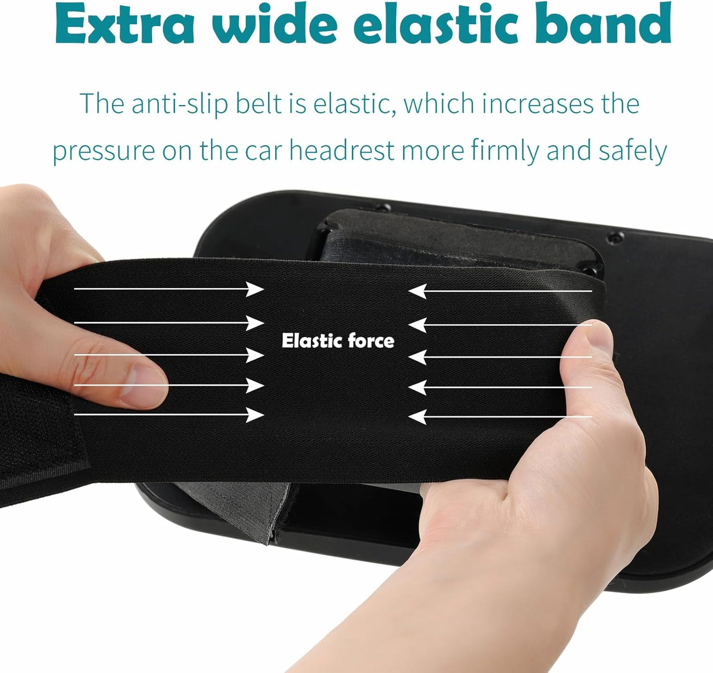 Funbliss Baby Car Mirror for Rear Facing Seat,360° Rotation, Safety CertifiedShatterproof Acrylic Glass, Clear Wide View,Infant Car Mirror for Car Seat Rear Facing,Baby Vehicle Mirror