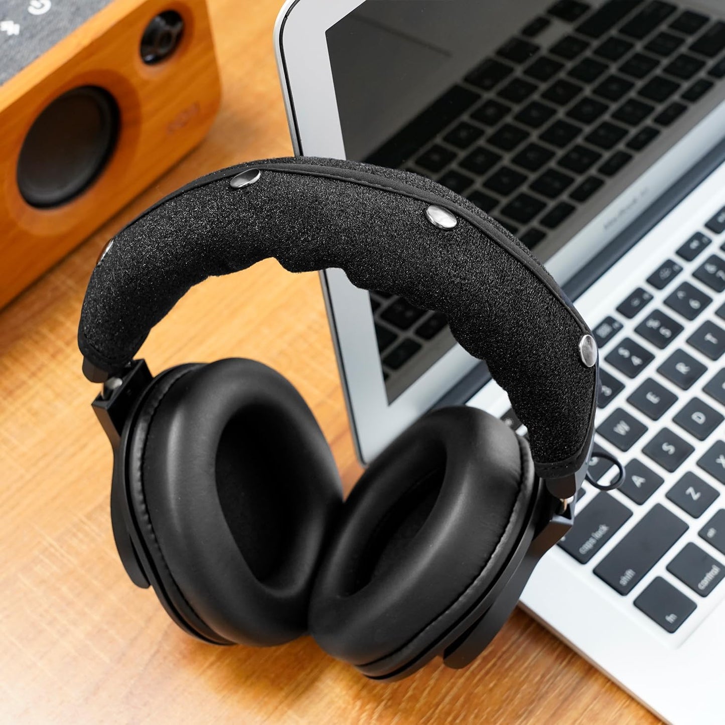Protective Headband Cover for Audio Technica ATH M50, M50X, M50XWH, M50XBT, M50S/LE, M40X, M30 & More M Series, Machine Washable, No More Flaking Leather, Easy Installation, No Tool Needed | Black