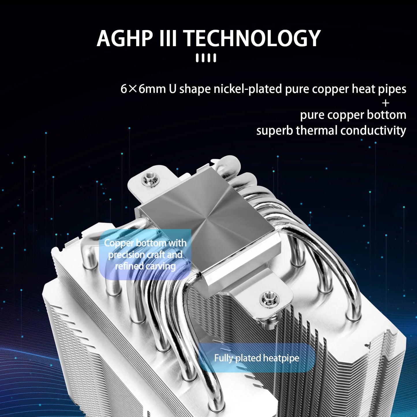 Thermalright Peerless Assassin 120 SE Black CPU Cooler, 6 Heat Pipes AGHP Technology, Dual 120mm PWM Fans, 1550RPM Speed, for AM4/AM5 and Intel LGA 1700/1851/115X/1200,Computer CPU Cooling