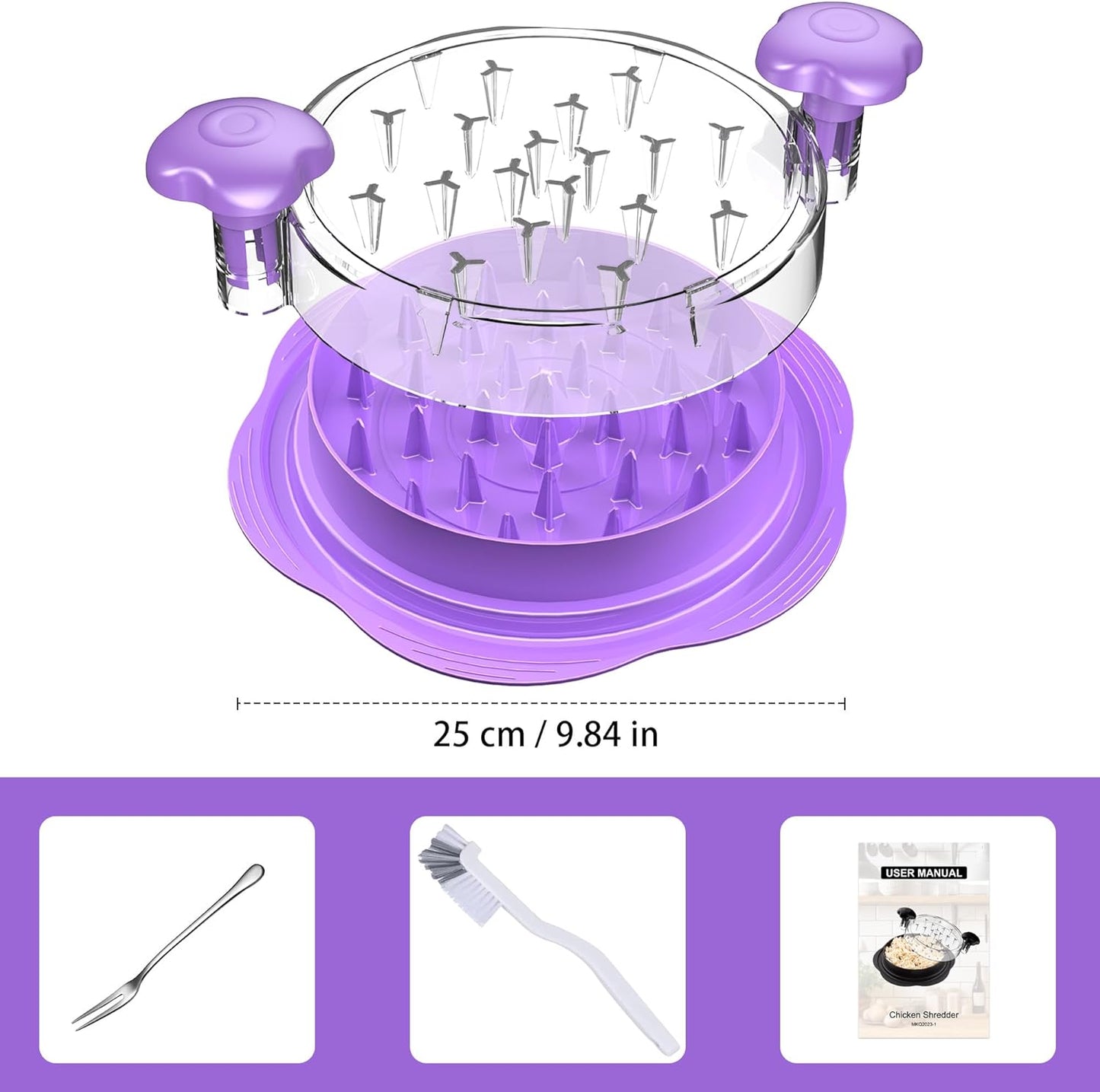 Purilite Select Chicken Shredder Tool