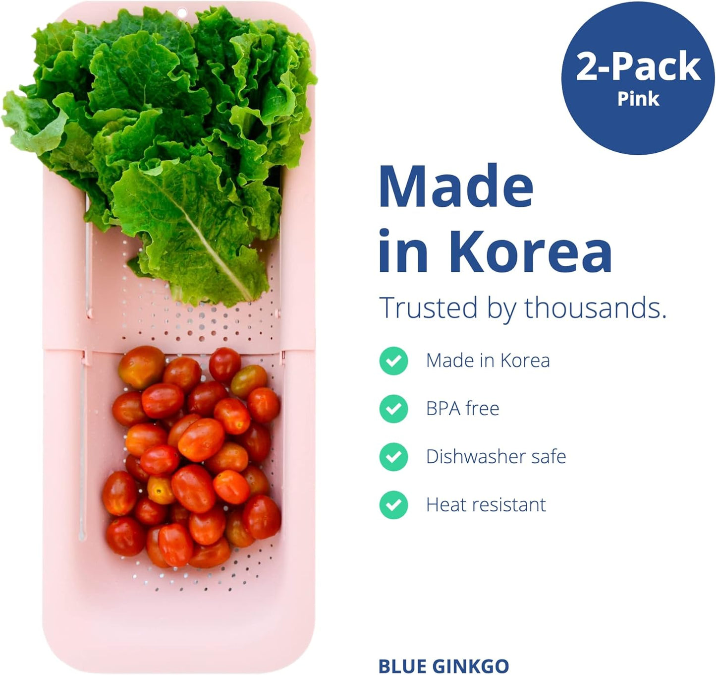 Purilite Select Expandable Sink Colander