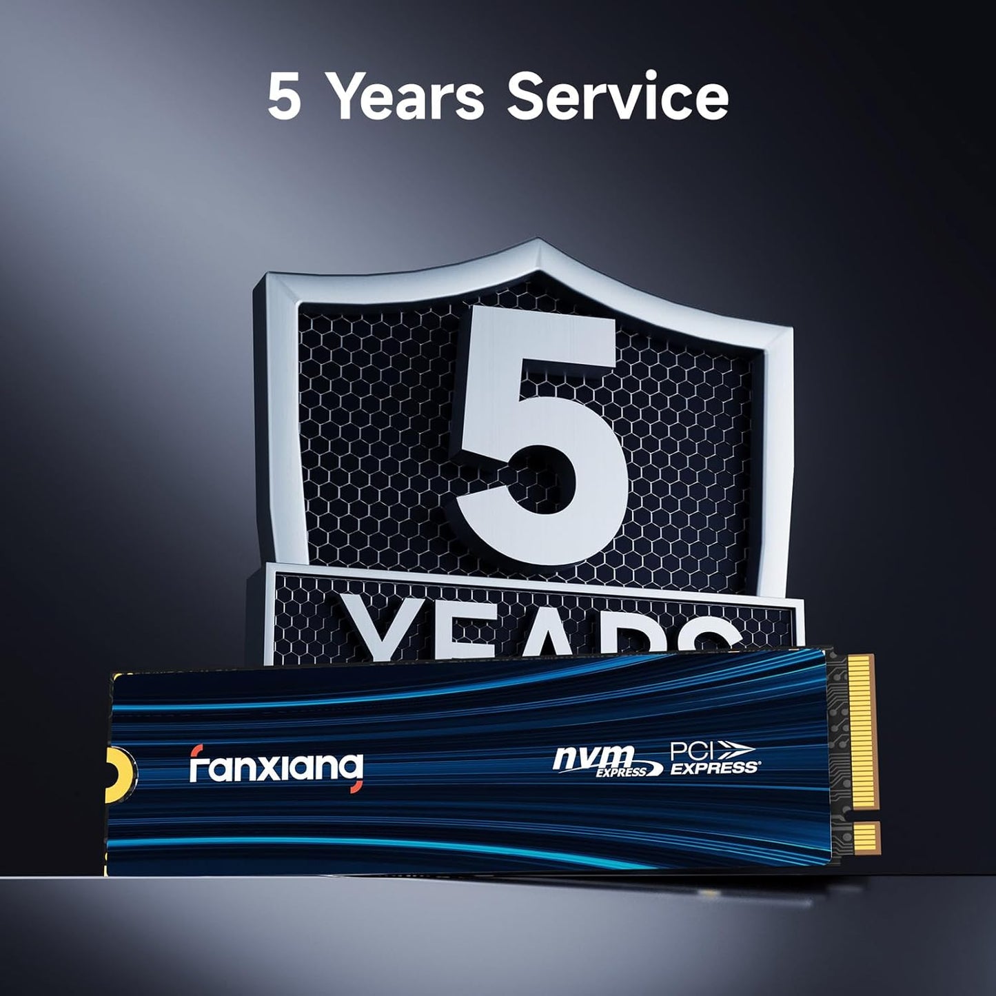 fanxiang S880E 2TB with Heatsink PCIe NVMe SSD Gen 4 Gaming SSD M.2 2280, Up to 7100MB/s Compatible with PS5, Internal Solid State Drive for Gamers, Professionals, Creators