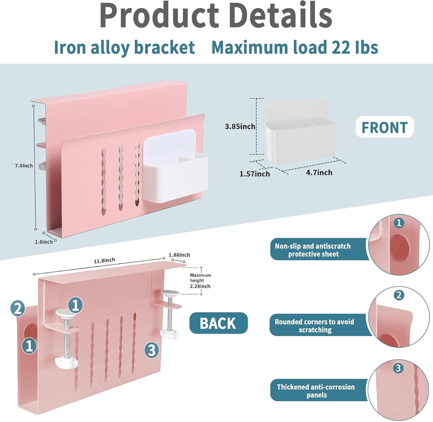 Purilite Select Desk Side Storage