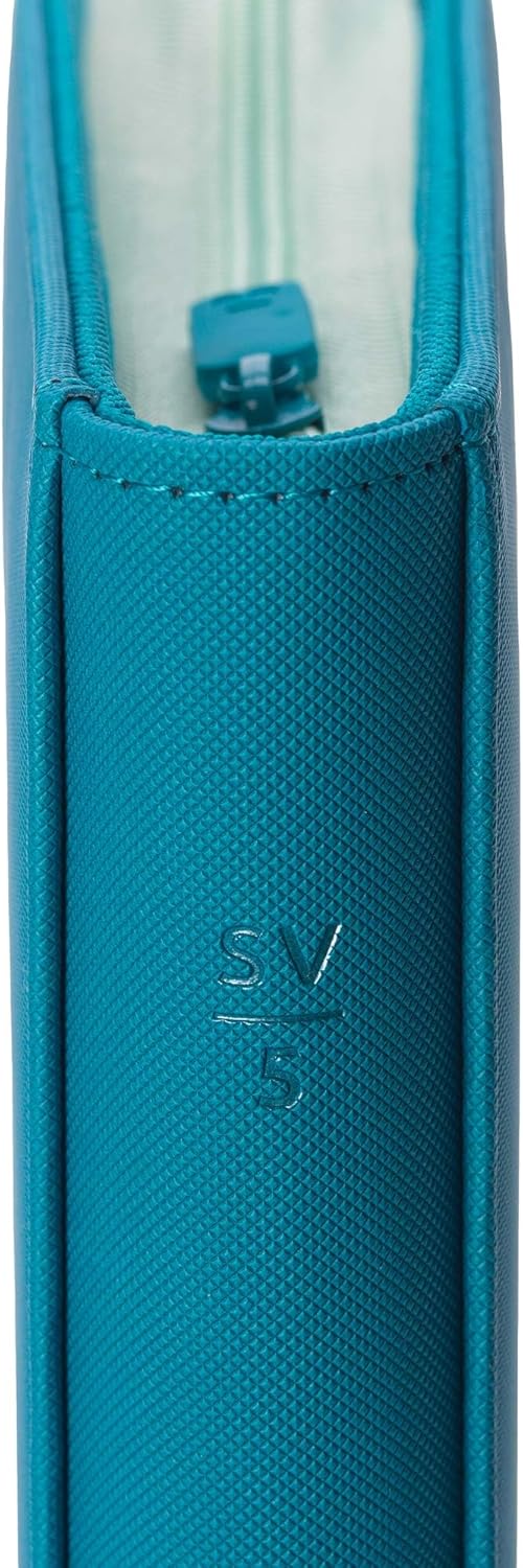 Vault X 12 Pocket Trading Card Zip Binder, 480 Cards, Compatible with Pokemon Scarlet & Violet Set, Exo-Tec Album Material, 20 Side-Loading Pages, Folder for Collectible TCG (SV1)