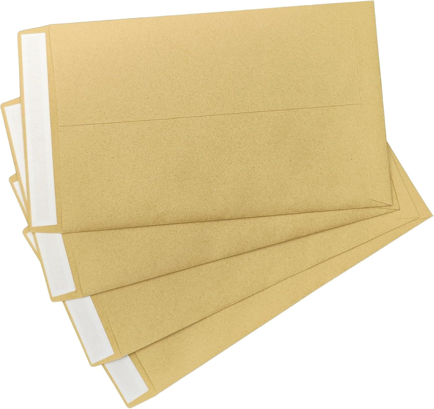 Tanshuqin 9" x 12.75" Self-Seal Catalog Envelopes 32lb Kraft Envelopes for Invitation Cards, Organizing and Storage, Pictures, Photos, Documents (100 PCS)