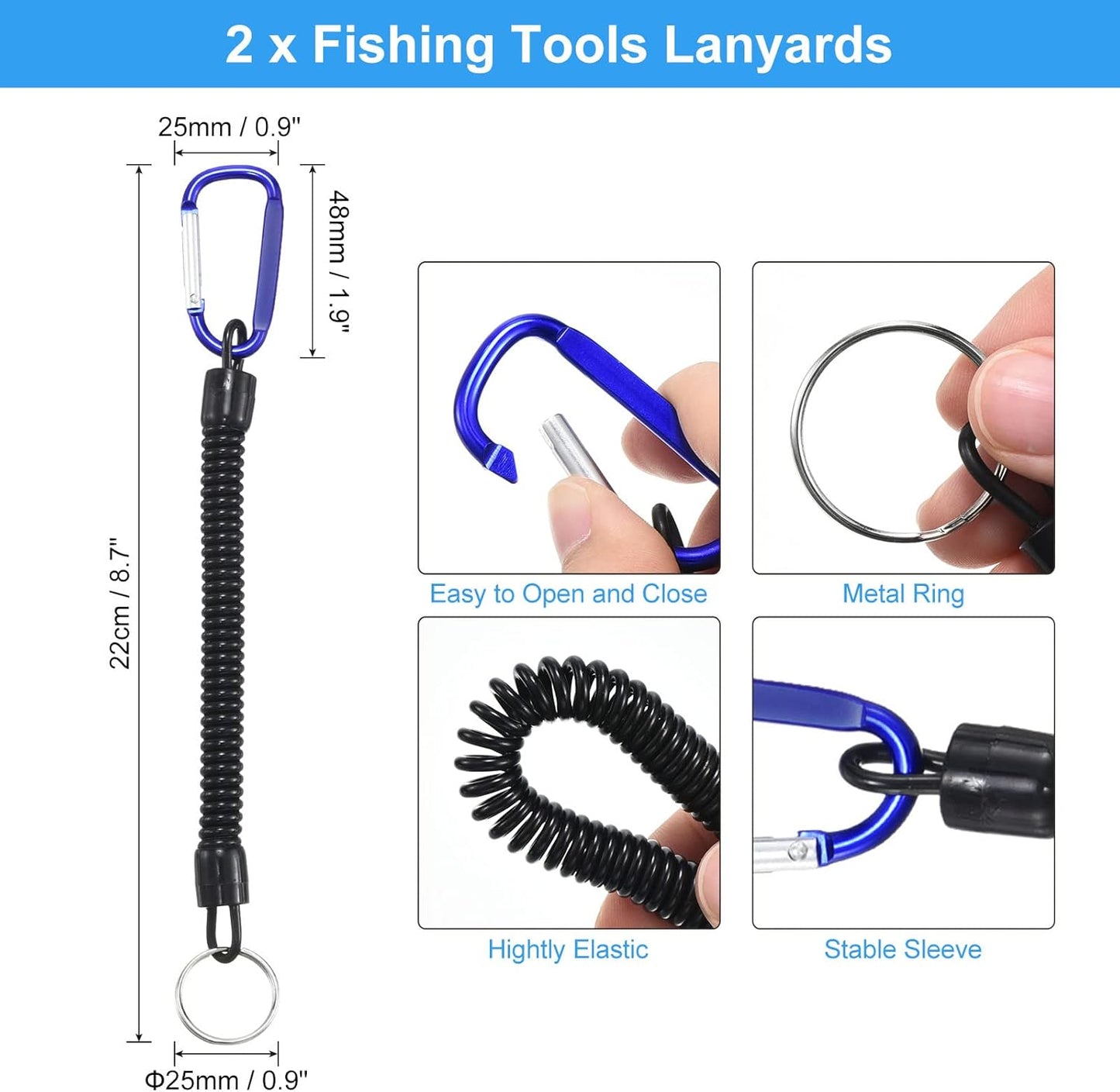 PATIKIL Hook Remover Tools Kit, Fishing Tool Kit With Plier, Lip Gripper, 110lb Digital Scale, Lanyard and Sleeve