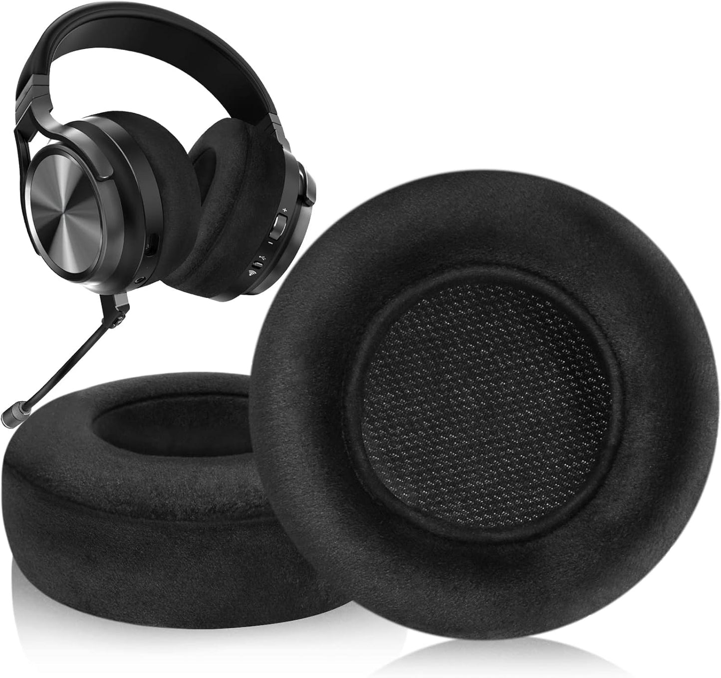 Corsair Virtuoso Ear Cups,Earpads for Earphones,Ear Pads Cups for Corsair Virtuoso RGB Wireless SE Gaming Headset (Fleece)