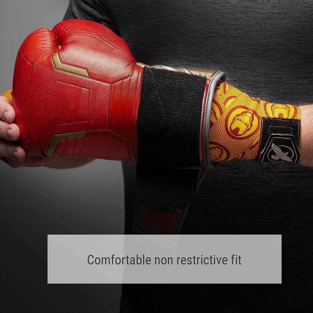 Hayabusa Marvel Hero Elite Mexican Style Boxing Hand Wraps for Men & Women