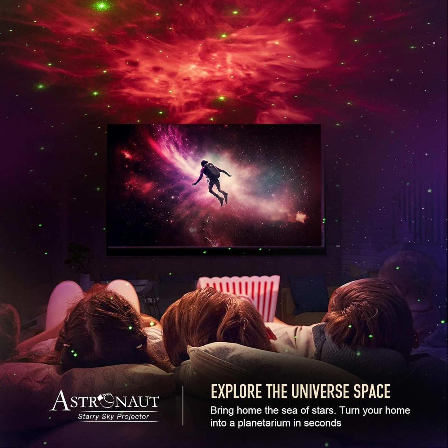 Purilite Select Astronaut Galaxy Star Projector
