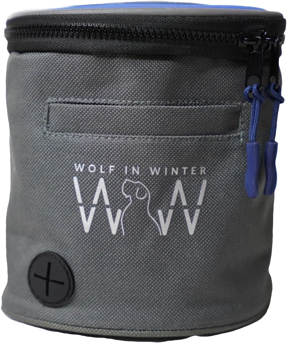 Wolf in Winter Quickdraw XL Dog Treat Pouch Bag for Training with Waste Bag Holder Phone Pocket and Belt Clip – Dog Accessories for Walking Hiking and Puppy Essentials – (Raspberry)