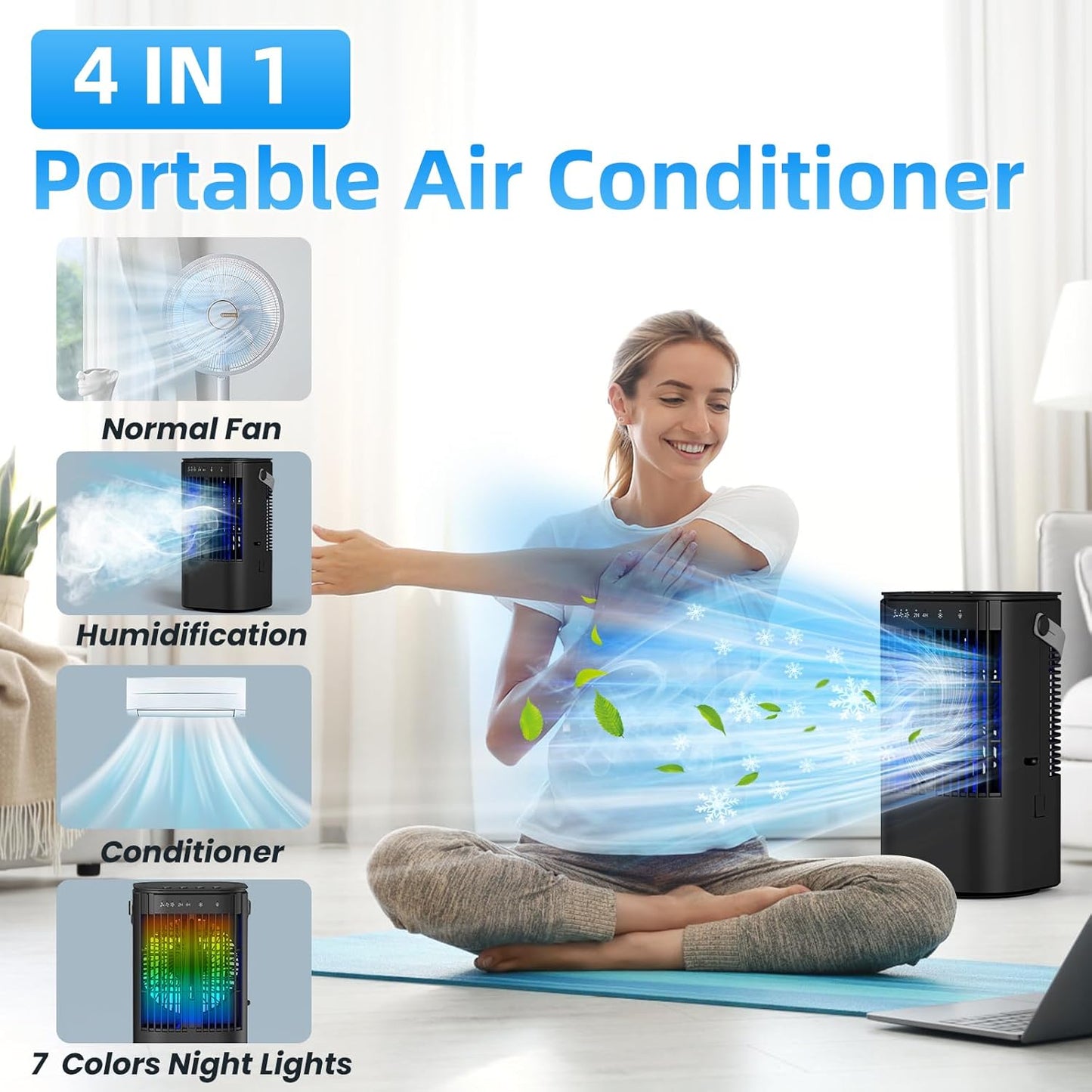 Purilite Select Mini Air Conditioner – Personalized Cooling, Anytime, Anywhere
