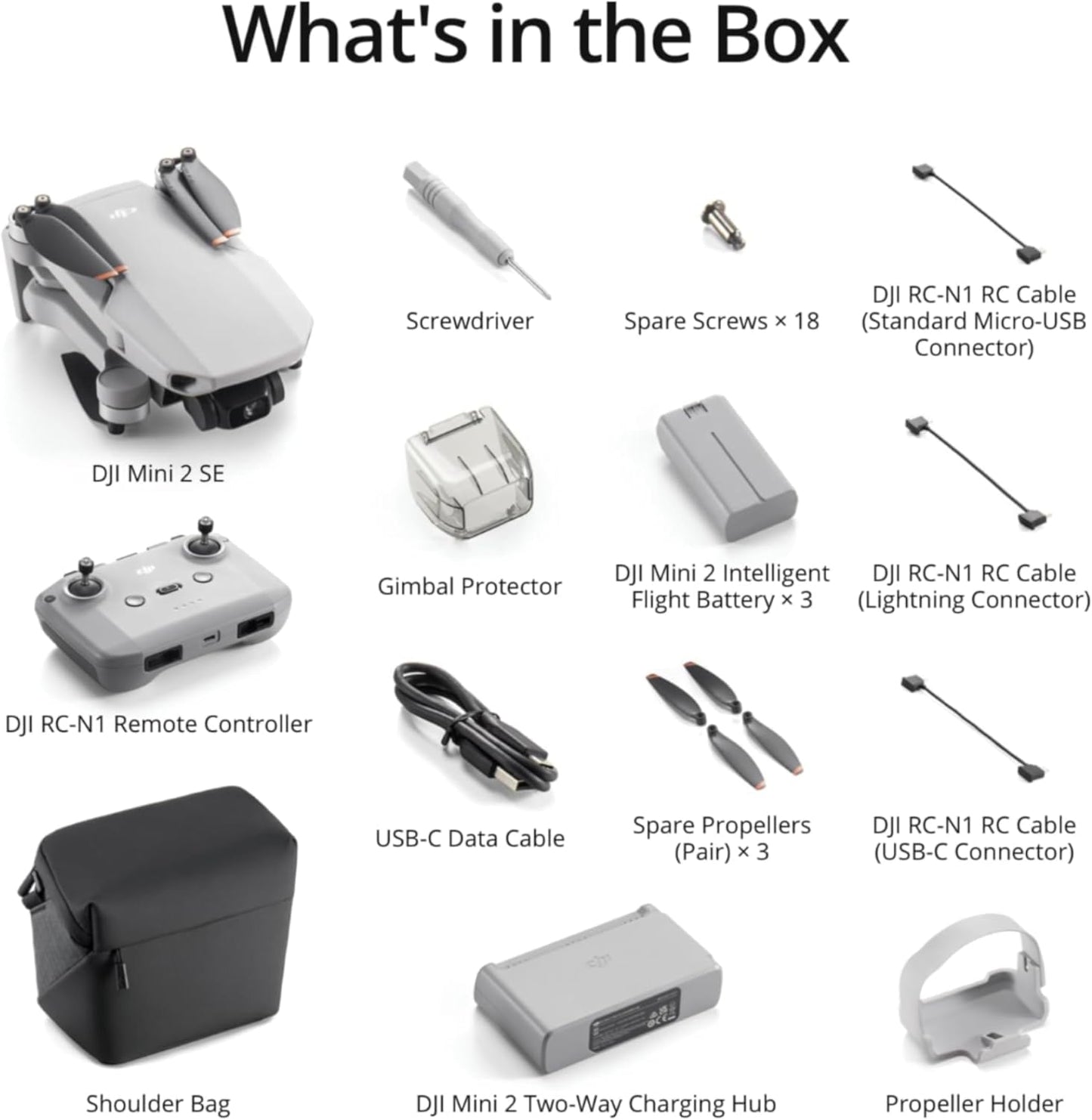 DJI Mini 4K Camera Drone Combo, Drone with 4K UHD Camera for Adults, Under 249 g, 3-Axis Gimbal Stabilization, 10km Video Transmission, Auto Return, 2 Batteries for 62-Min Max Flight Time, QuickShots